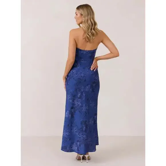 Park & Fifth Brodie Dress Size SS / Azure - Picture 5 of 5